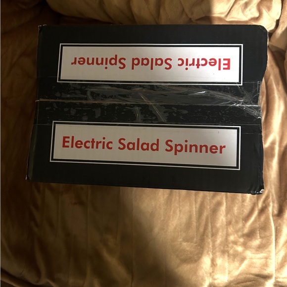 Fruit🫐/ Veg🥕Electric⚡️Salad🥗Spinner 4.2-Quart Washer w Bowl & Colander - Picture 2 of 10